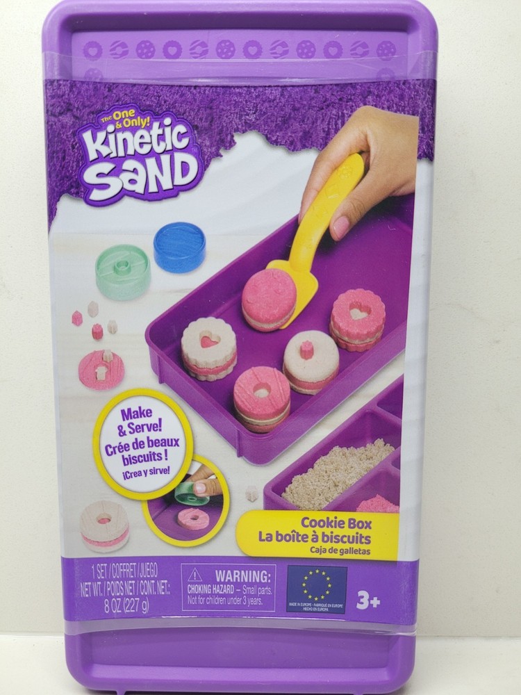 Kinetic Sand Cookie Box By Spin Master New Sealed Unopened