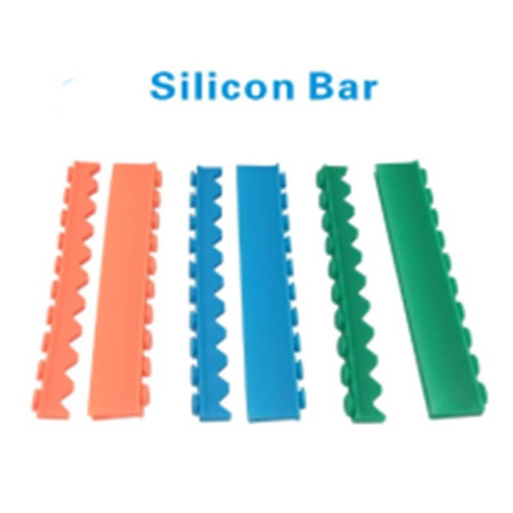 Dental Instruments Cassette 3 Pcs/Set 10 Insert Replacement Silicone Rubber Plug