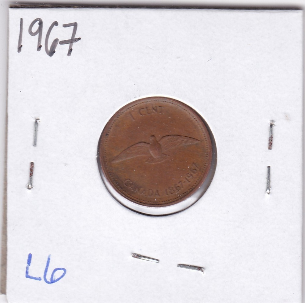 1967 Canada Cent L6