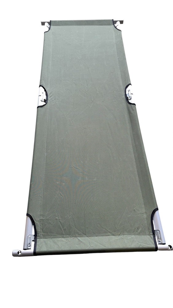US Military Compact Lightweight Foldable Aluminum Sleeping Cot