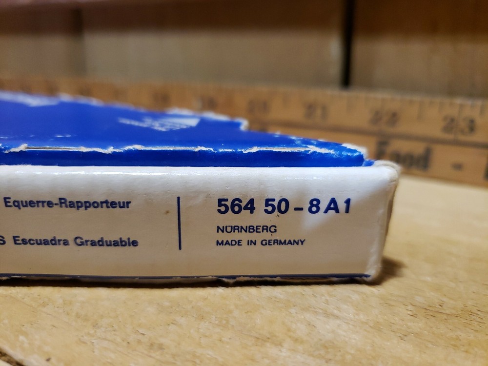 Vintage Staedtler Mars Adjustable Set Square Engineering 564 50-8A1
