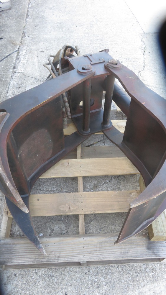 boom grapple, hydraulic w/rotator