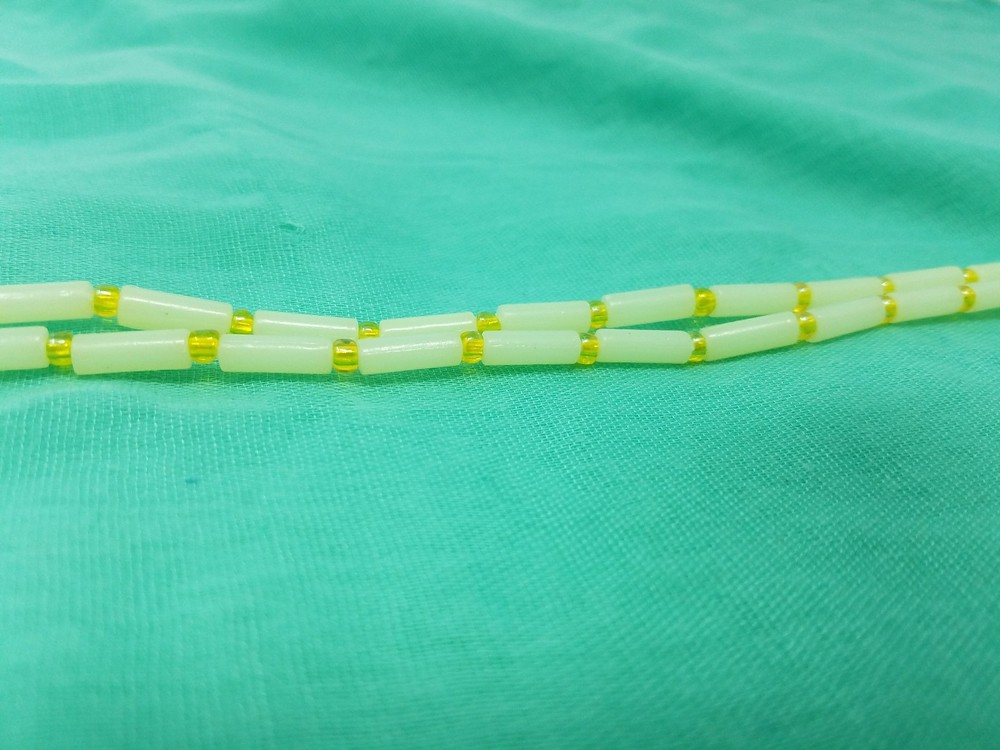Neon waist beads