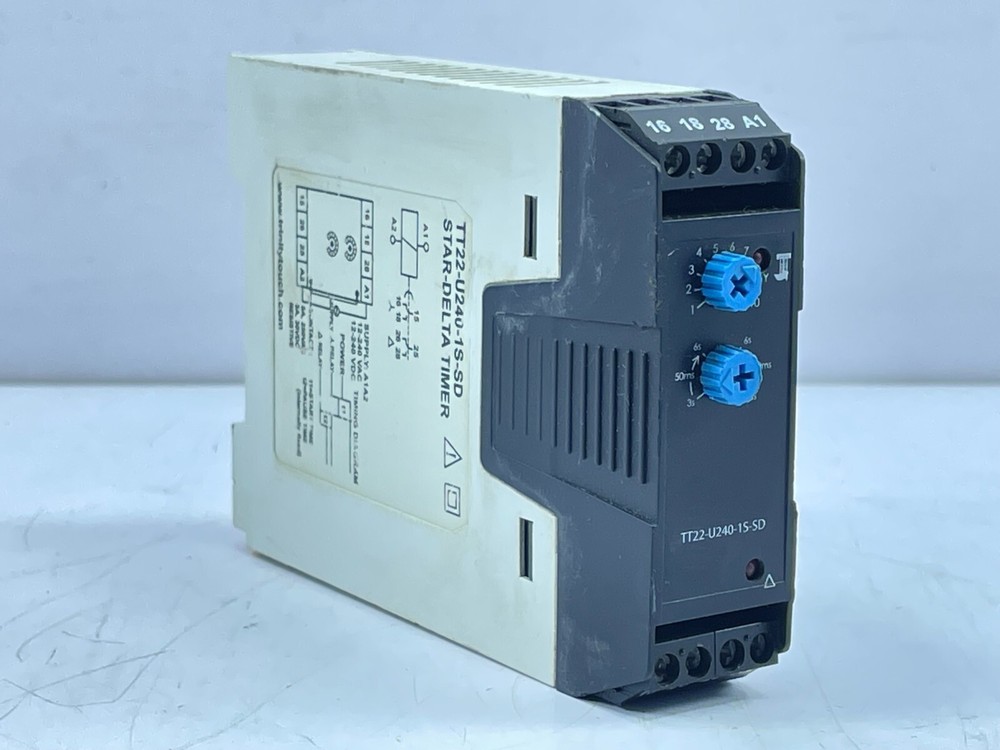 Trinity Touch TT22-U240-1S-SD Star-Delta Timer Multi Function Analog Timer
