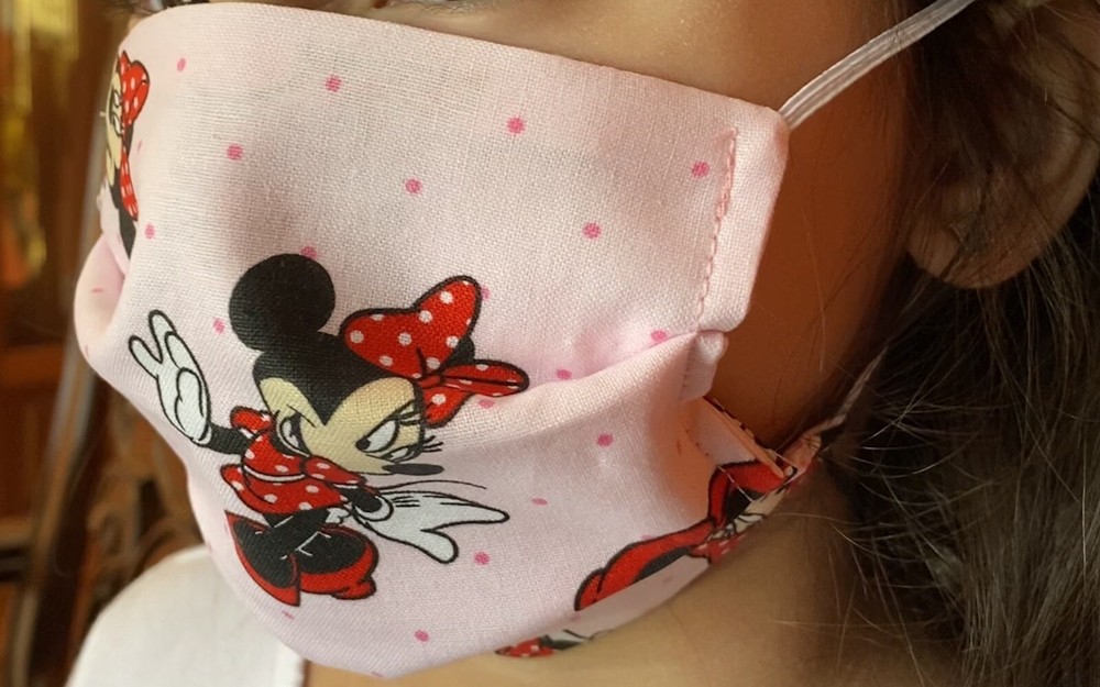 Minnie Mouse Kids Face Mask