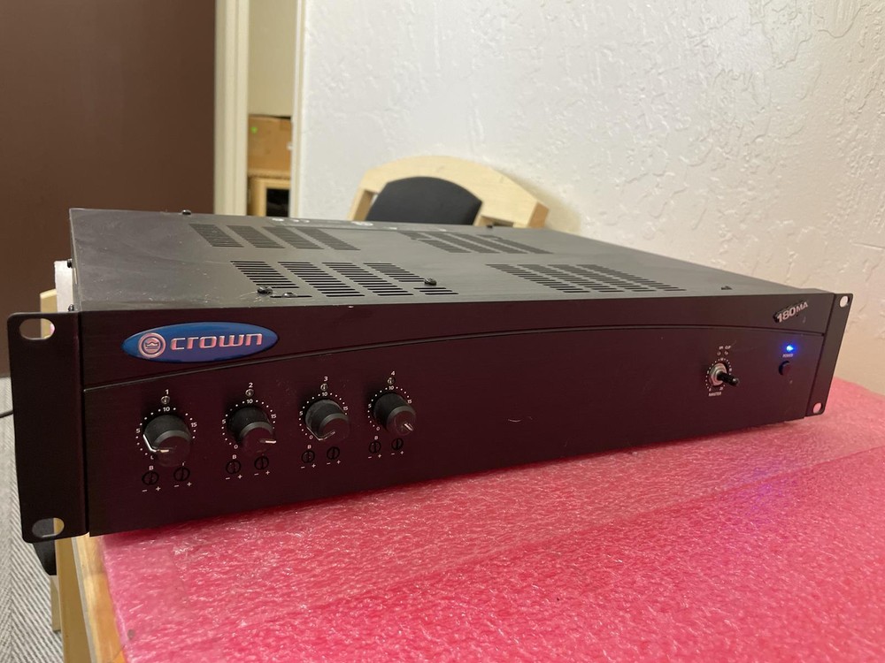 CROWN 180MA AMPLIFIER MIXER