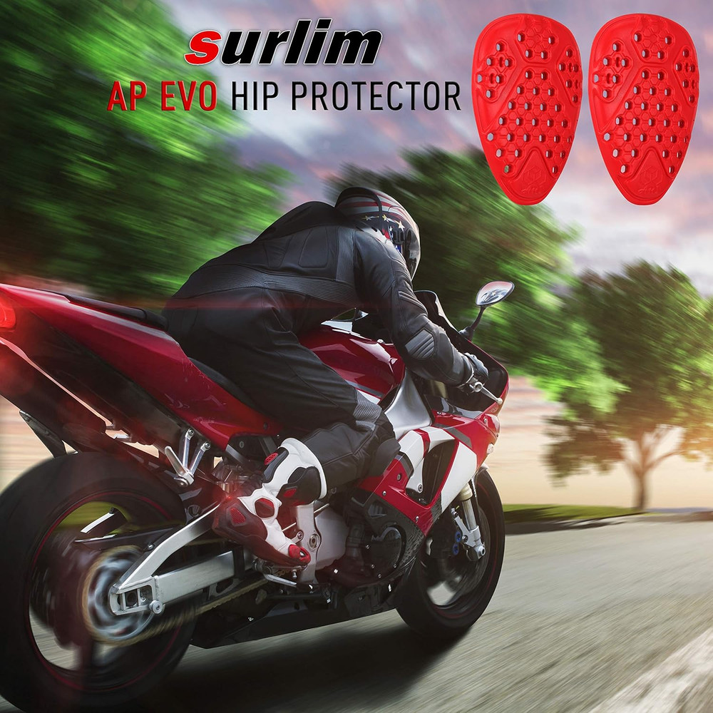 Hip Protector CE Insert Armor Motorcycle Pants Replacement Pads Pair