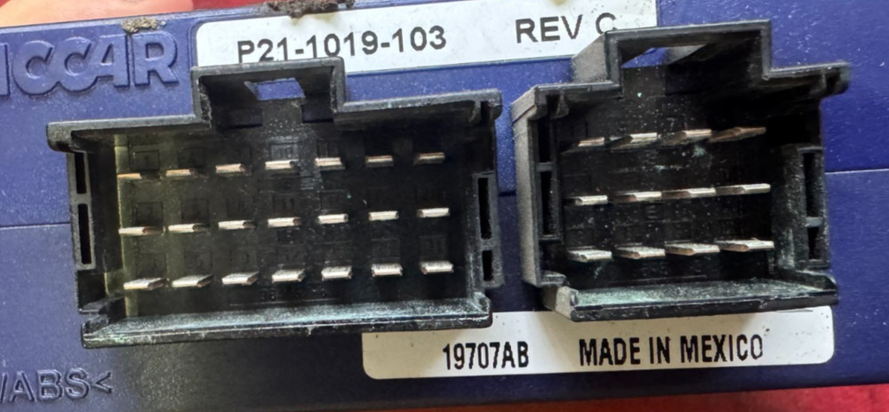 PACCAR LIGHT CONTROL MODULE , TURN STALK MODULE P21-1019-103