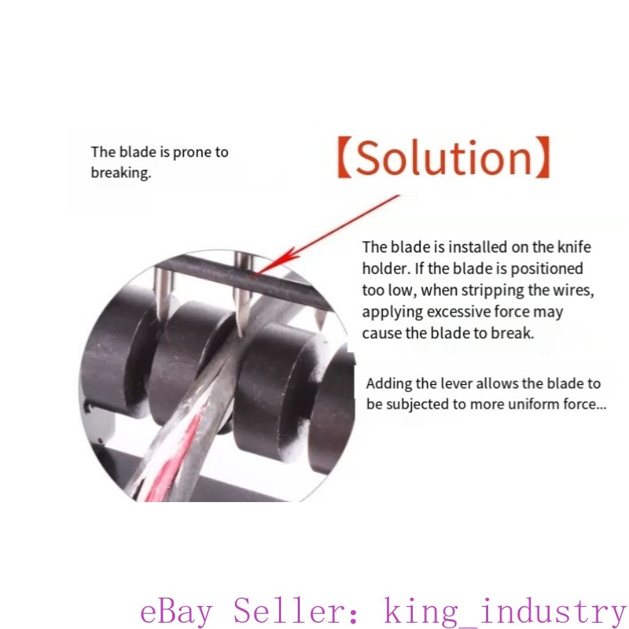 Manual Portable Wire Stripping Machine Scrap Cable Peeling Machine Stripper