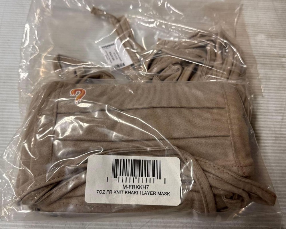 Lapco FR Flame-Resistant Cotton Face Mask 12 Pack