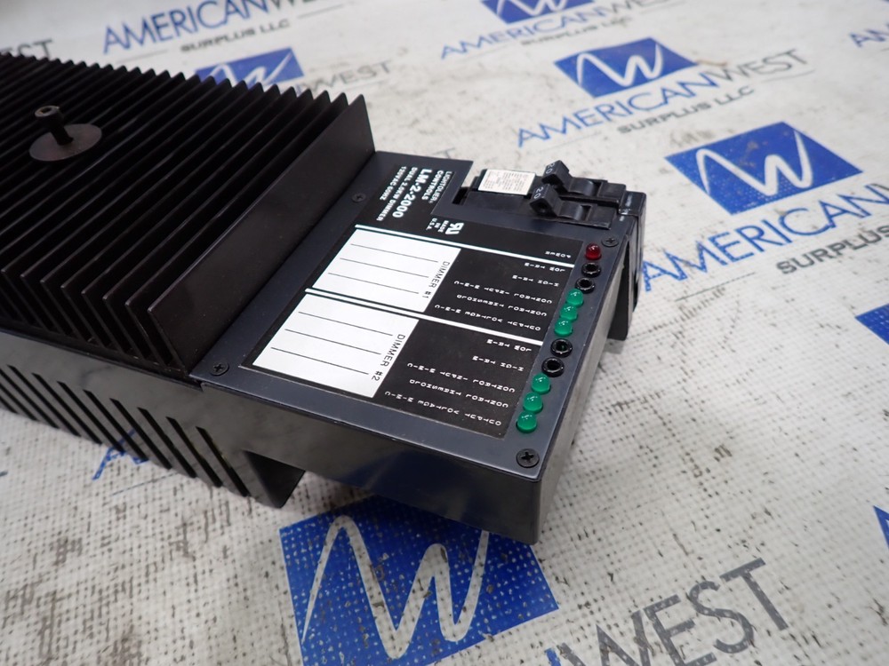 Lightolier Control LM-2-2000 Dual 2.0kw Dimmer 120VAC