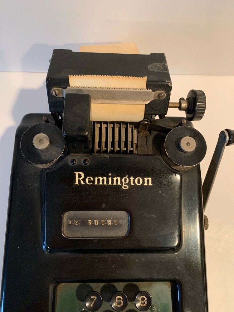 Vintage Remington Rand Adding Machine