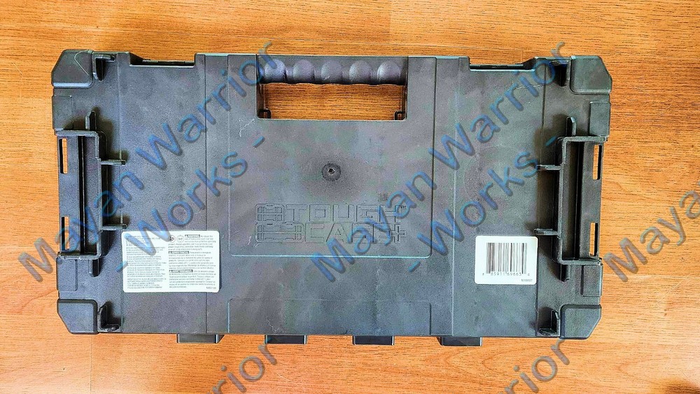 DEWALT Large Tough Case Bit Tip Storage Organizer Stackable & Interlocking