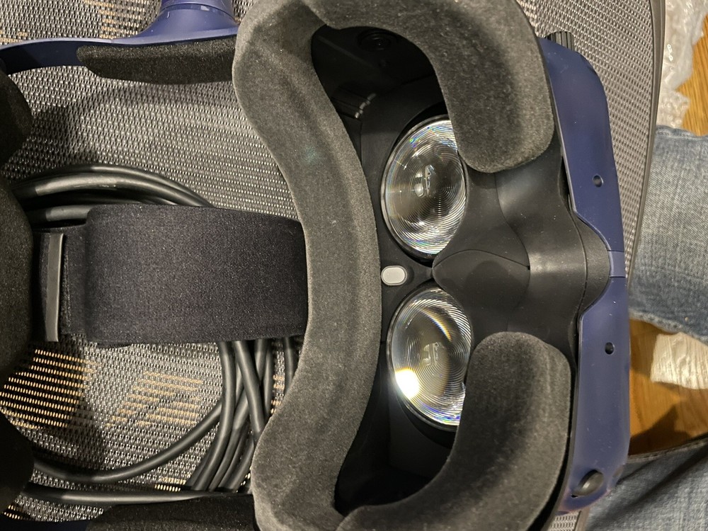 🔥 HTC Vive Pro HMD 🔥 OLED 🔥 Virtual Reality VR Headset + linkbox 🔥