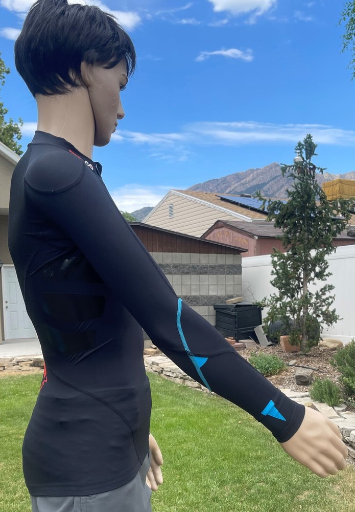 ROSSIGNOL infini ski racing compression top training baselayer ventilated mens S