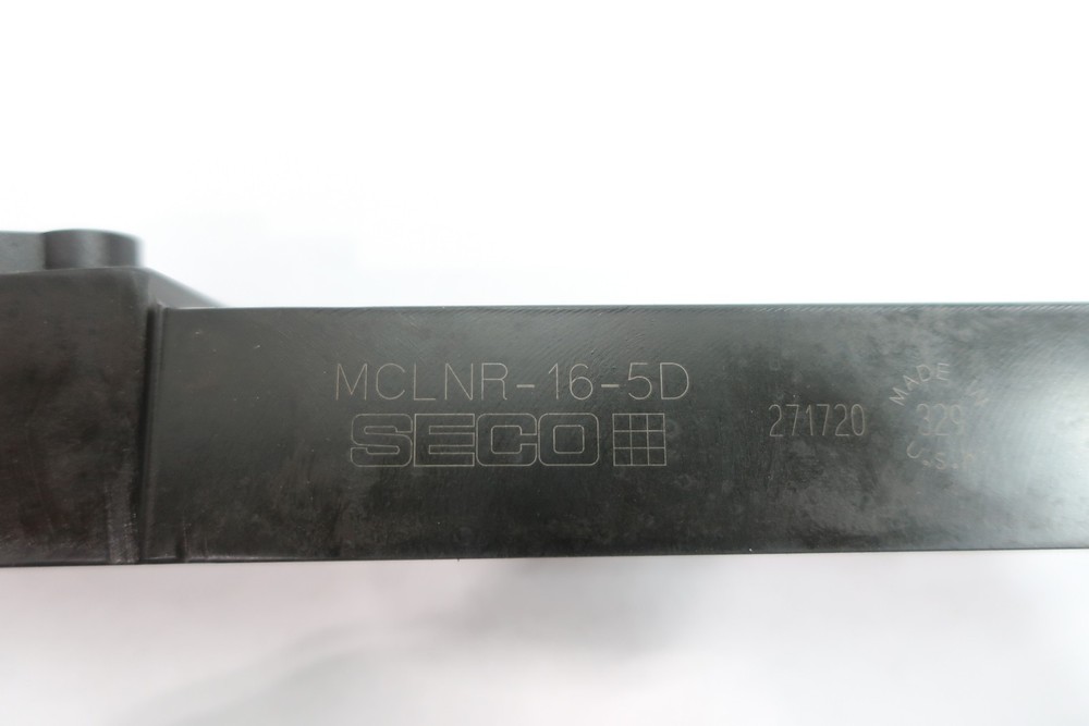 Seco MCLNR-16-5D Indexable Turning Tool Holder