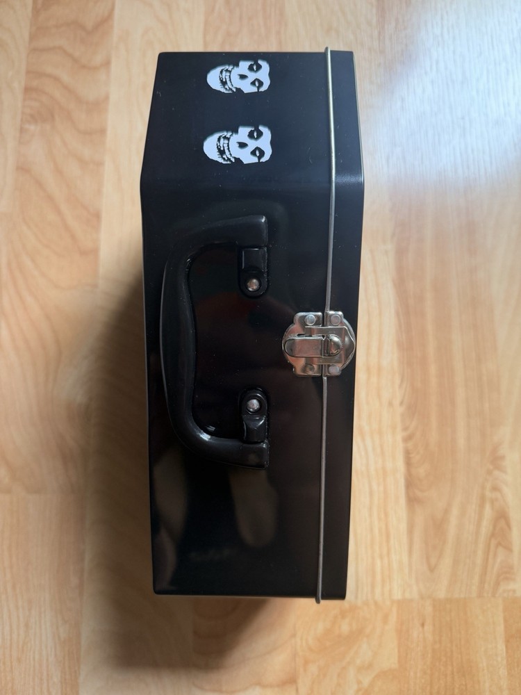 Misfits Coffin-Shaped Metal Lunchbox signed