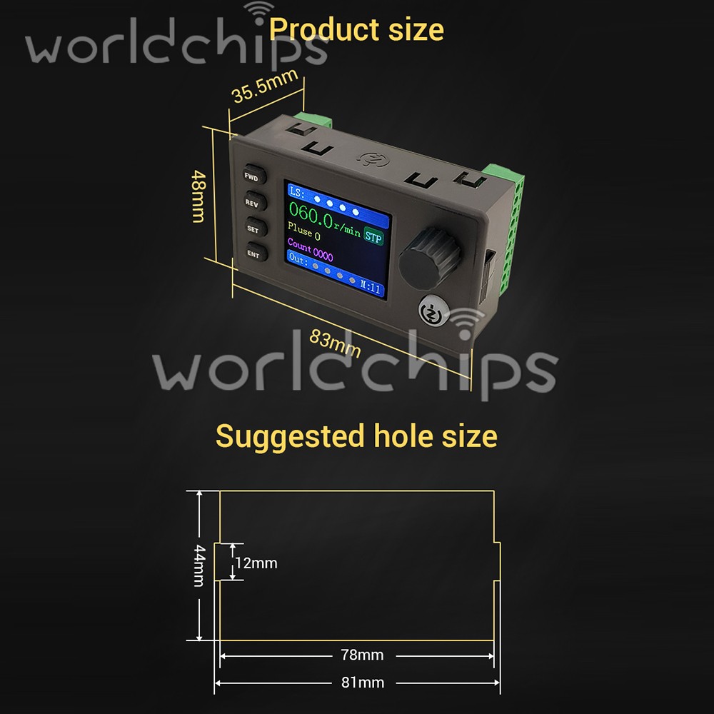 SMC05 Stepper Servo Motor Pulse Controller with Forward/Reverse Speed Control
