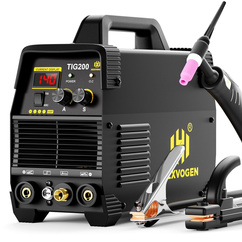 110V/220V High Frequency Stick 2-in-1 TIG Welder Machine with Post Gas Function