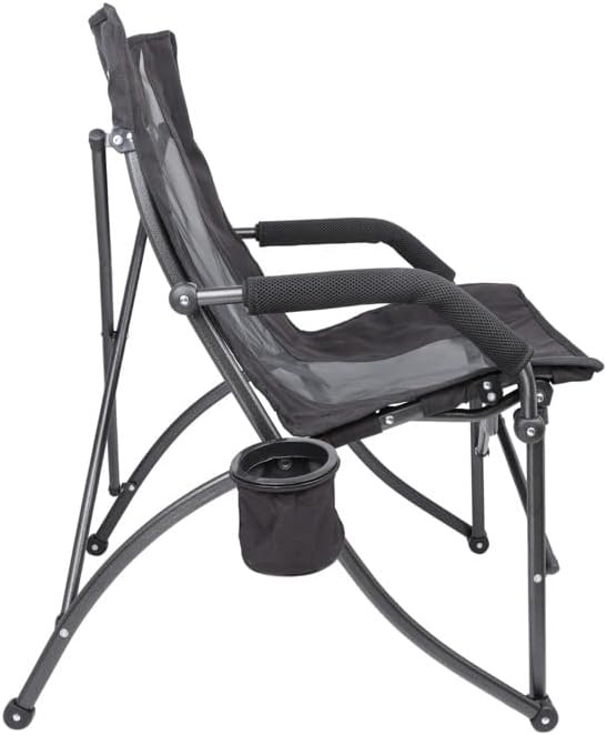 Heavy Duty Folding Camp Chair Black
