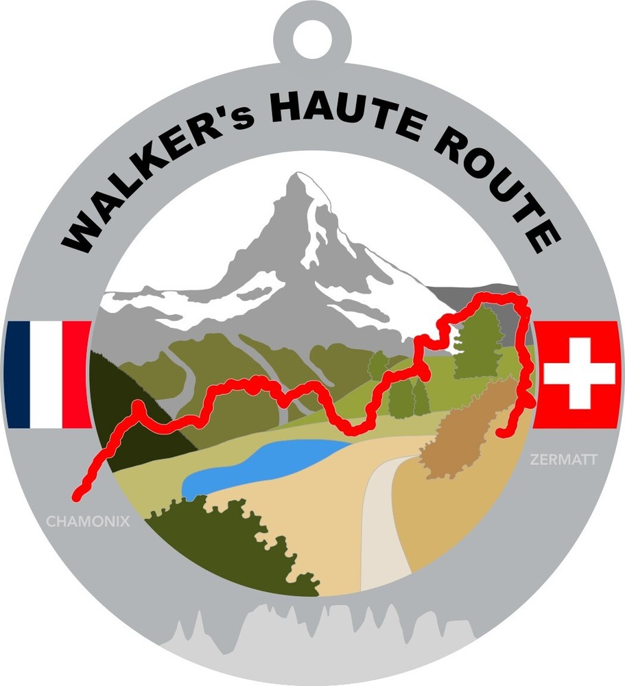 Walkers Haute Route Medal