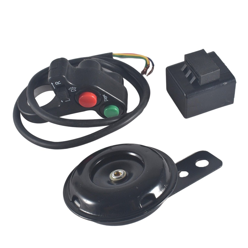 Motorcycle 7/8" Multi-function Turn Signal On Off Light Switch Flasher Horn Set