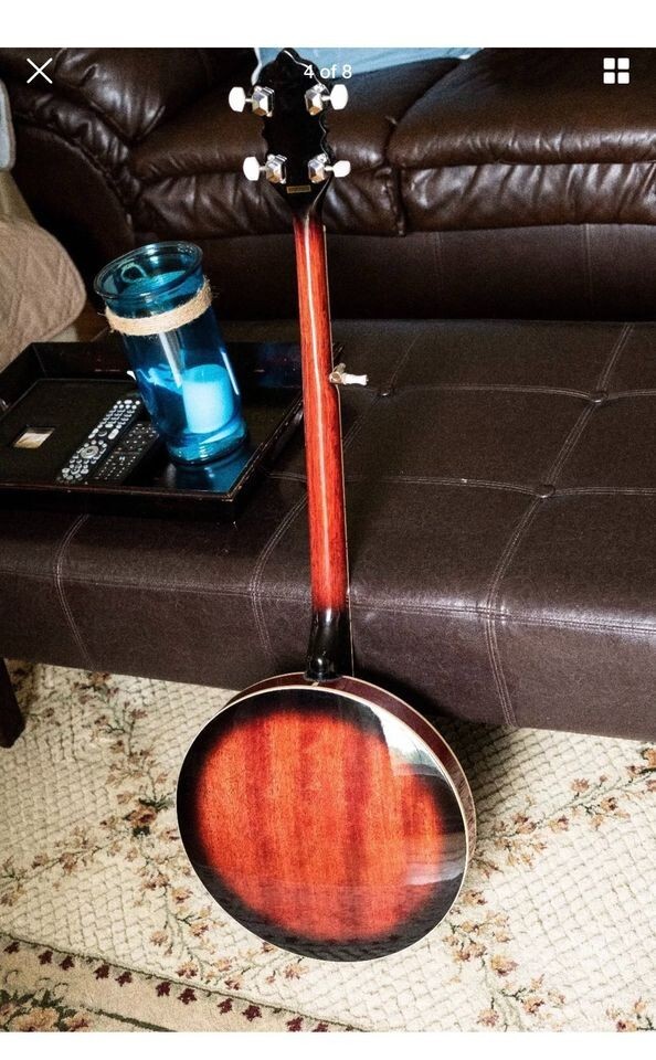Morgan Monroe RT-B24 Rocky Top 5 String Banjo Case and Strap