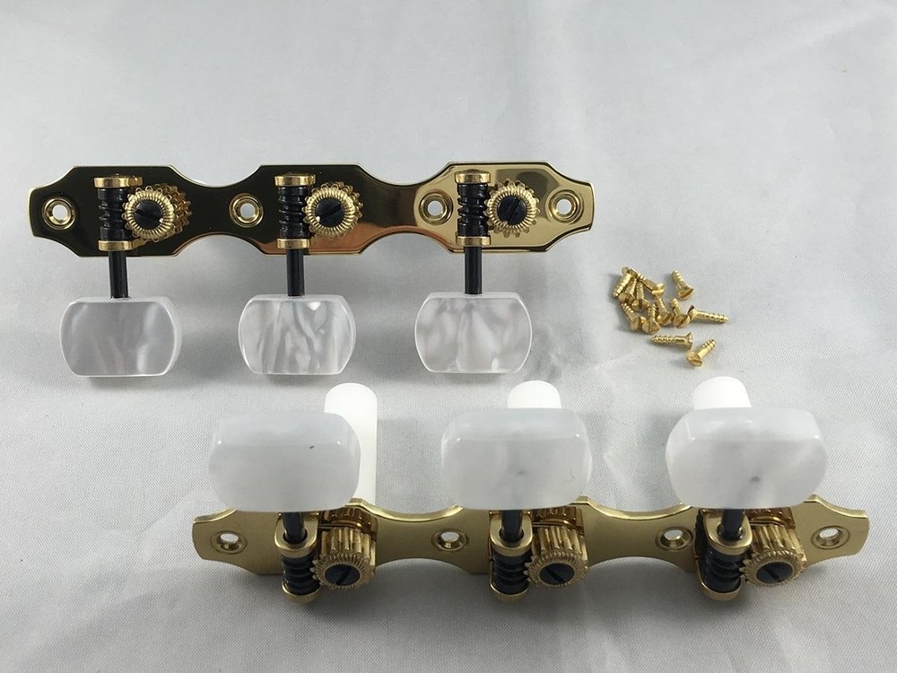 Rubner Germany Classical Guitar Tuners Set 100 Model - Solid Brass - Standard