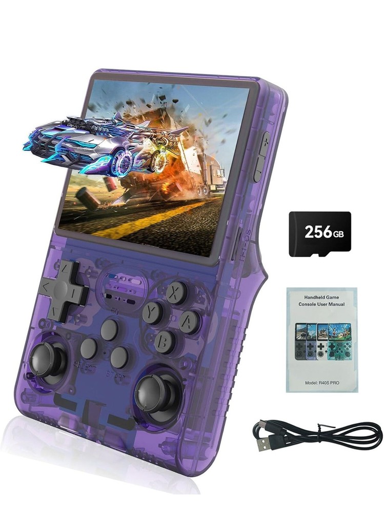 r36s retro handheld game console