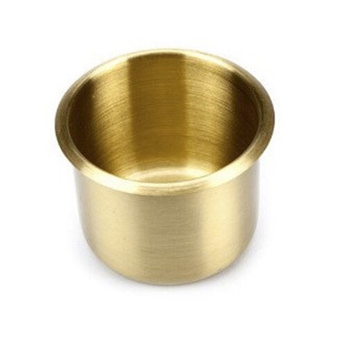 Brass Drop In Drink Holder