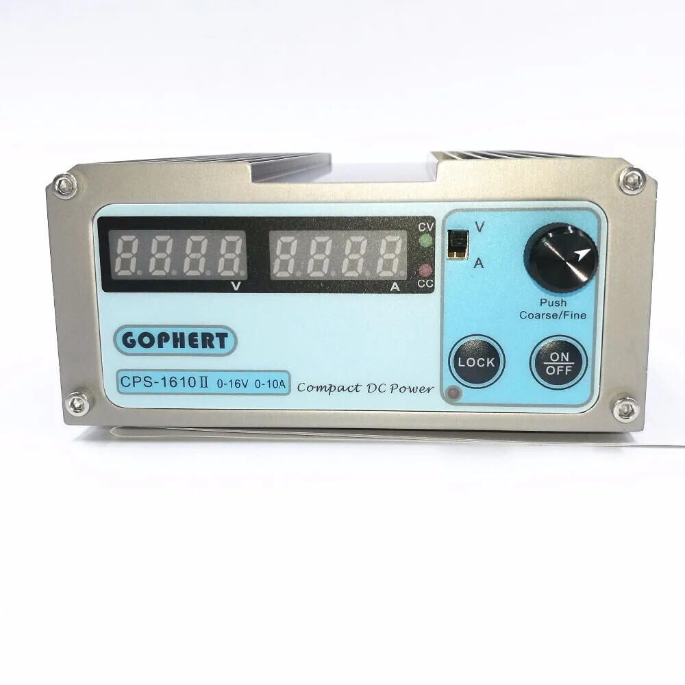 CPS-1610 II Ultra-Small DC Power Supply With LOCK Voltage, Current Lock Function