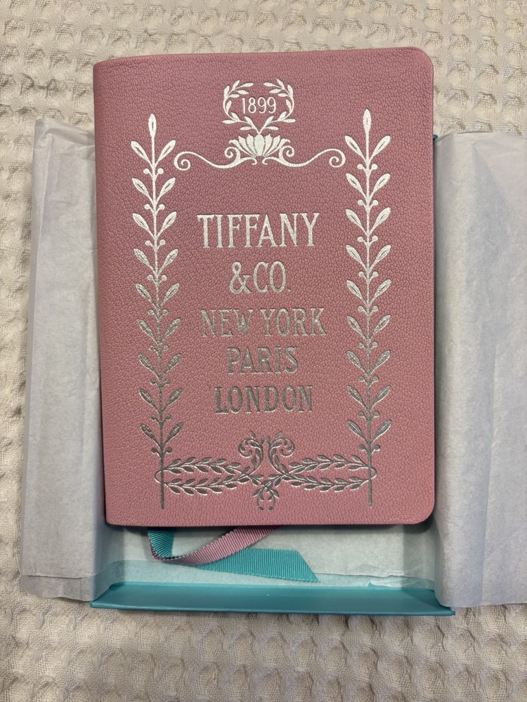 tiffany co Leather Journal / Travel Diary