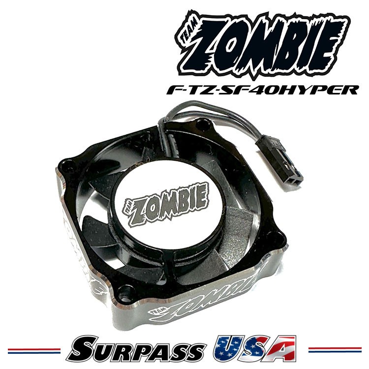 Team Zombie Alloy Hyper 25g+ Thrust 40mm Fan 5-9v