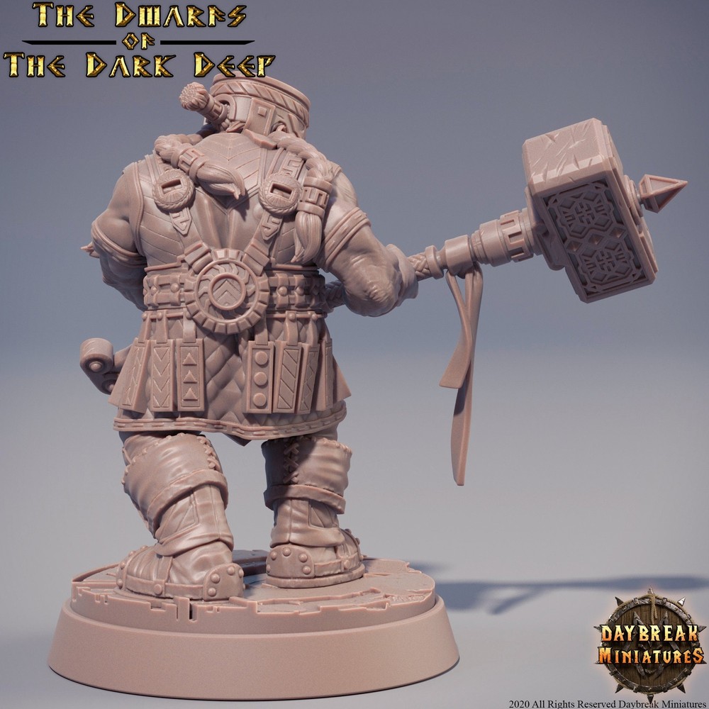 Dwarf Warrior | DayBreak Miniatures