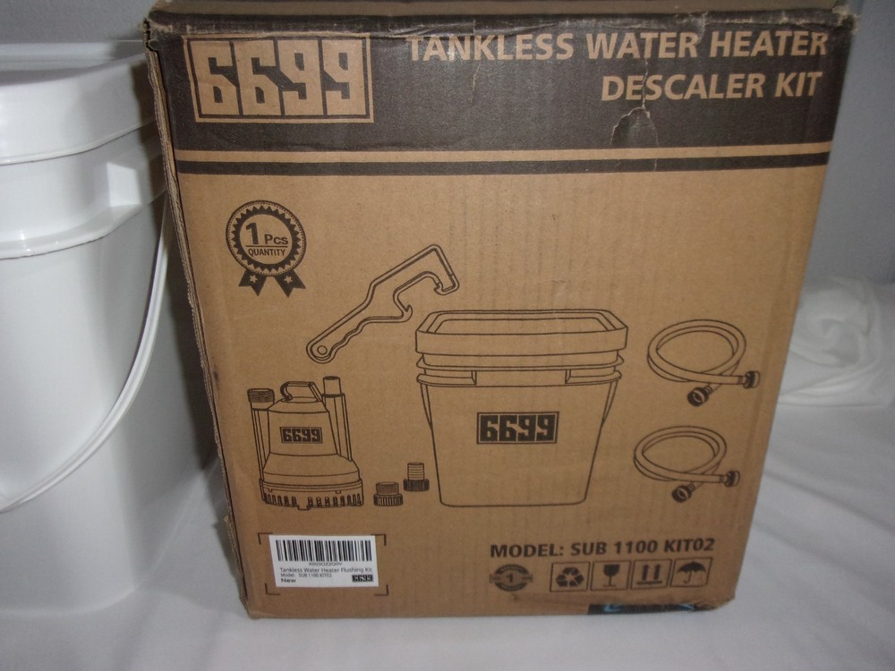 6699 Tankless Water Heater Flushing Descaler Kit