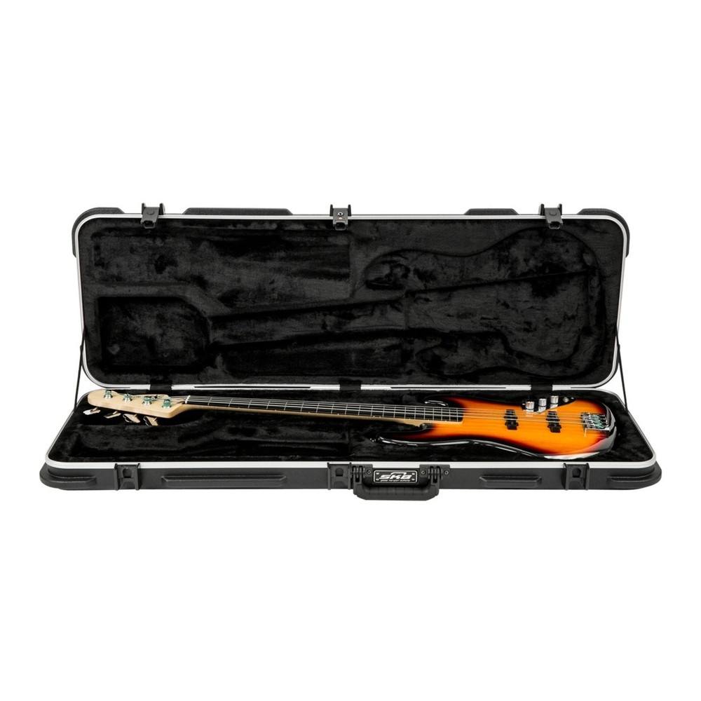 SKB Cases 1SKB-44 Rectangular Bass Guitar Case TSA Latch Over-Molded Handle
