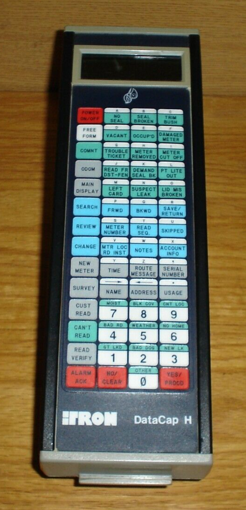 Itron DataCap H Meter Reader Data Collector Part No. 500-0009-006