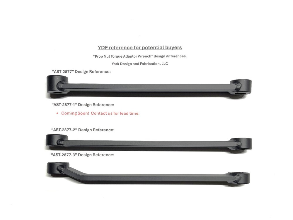 Prop Nut Torque Adaptor Wrenches w/Carry Case (Ref: AST-2877) - Bundle Package