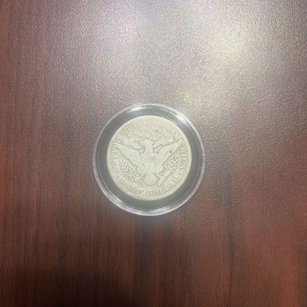 1900 Silver Half Dollar Barber Coin