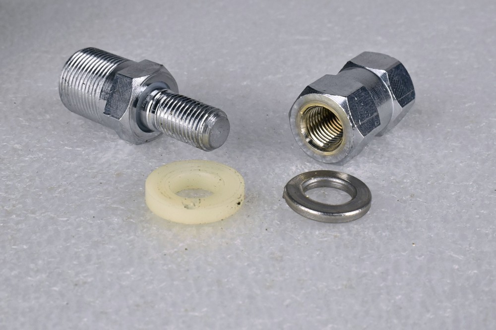 CB Radio Antenna Mirror Mount Bracket w/ SO-239 Stud Adapter Plug