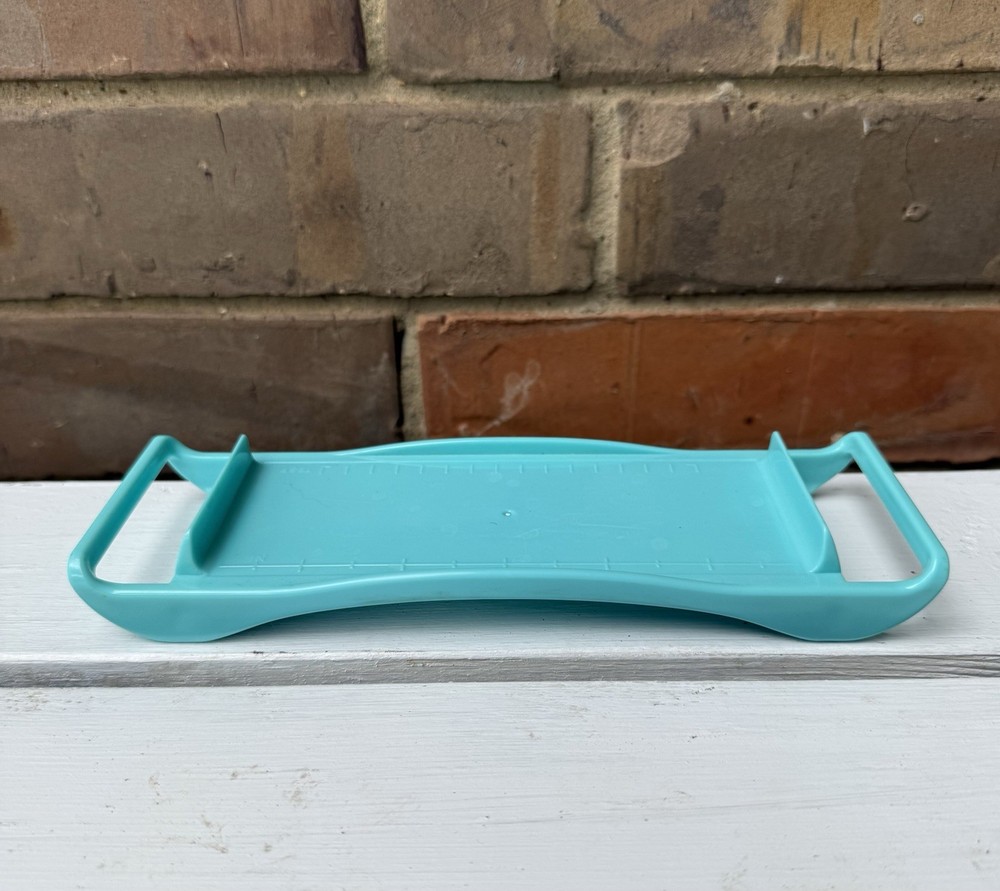 Retro Butter Dish Solid Clear Plastic Covered Single Stick Smooth See Through