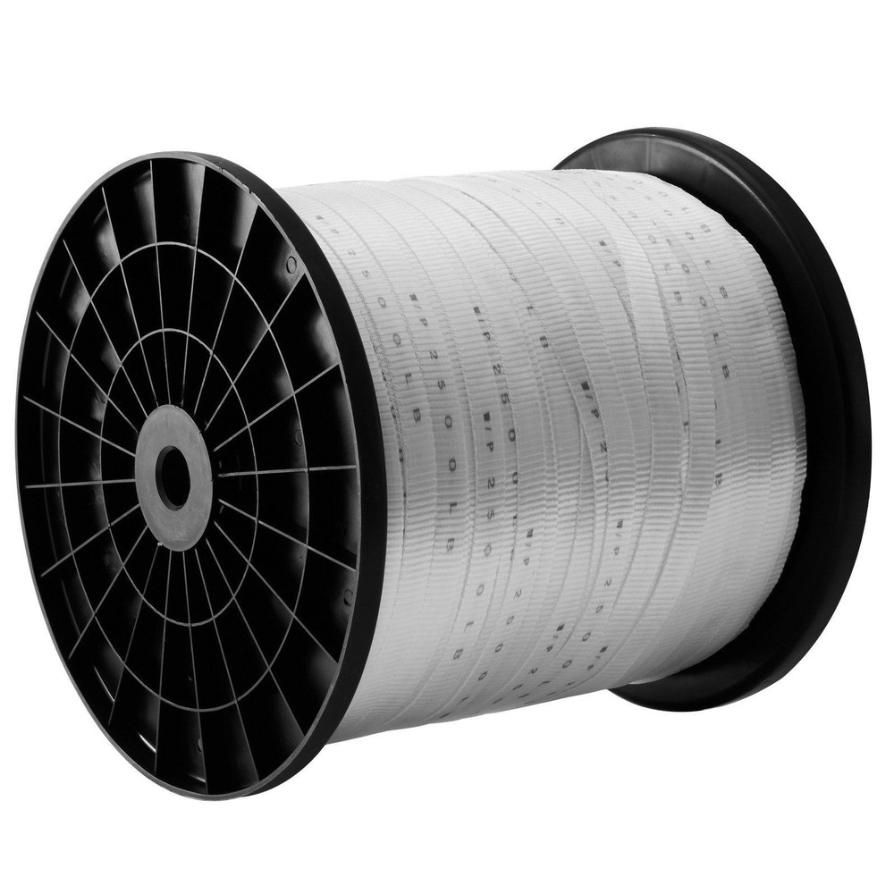 Efficient 2500lbf 3/4in x 1053ft Pre-Slicked Polyester Webbing