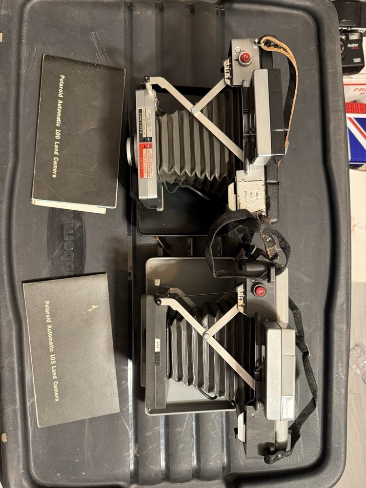 Polaroid Land Camera Model 100 & 106
