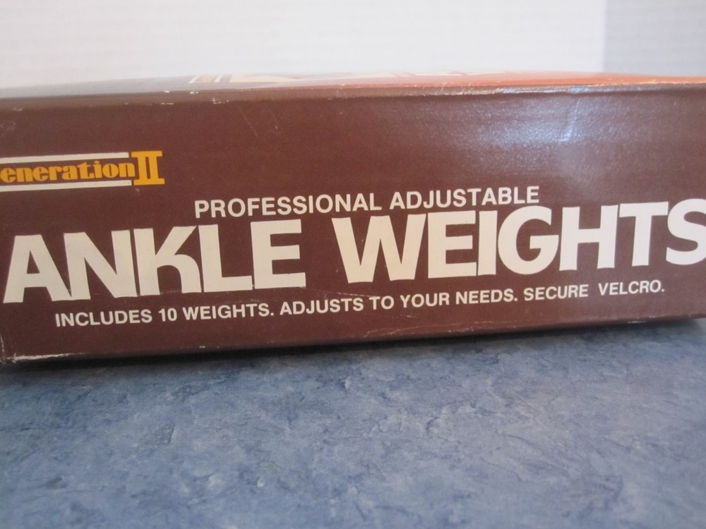 Generation II Professional Adjustable "Spat" Ankle Weights, Model 20104
