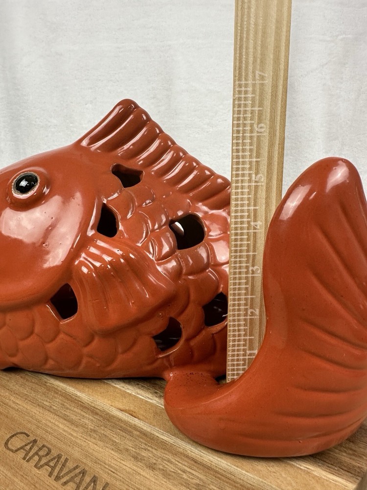 Koi Fish Large Inscent Burner Candle Holder Home Decor