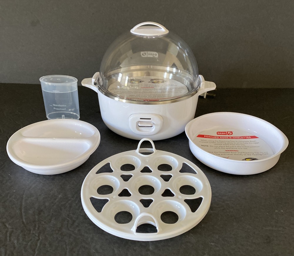 Dash Rapid Egg Cooker 7 Egg Capacity Egg Cooker for Hard Boiled Eggs Poached