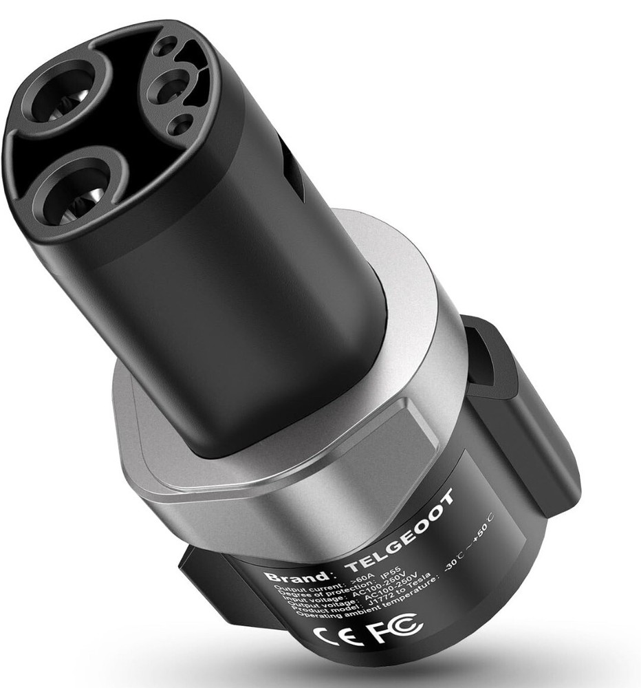 Telgeoot J1772 To Tesla Charging Adapter