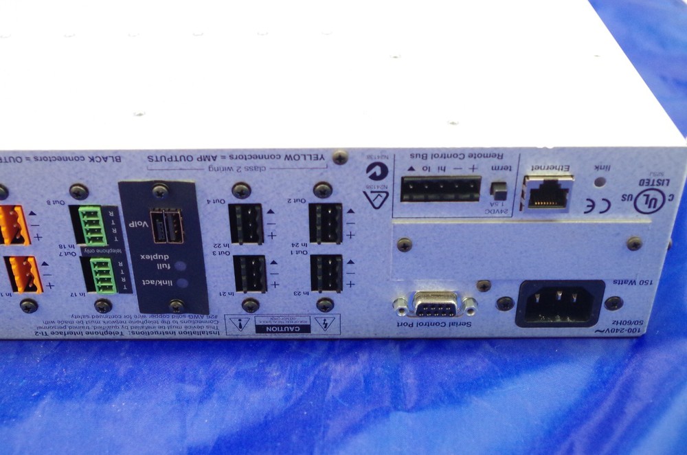 BIAMP AUDIAFLEX TI-2 Digital Audio Processor - Unit Only Read Description