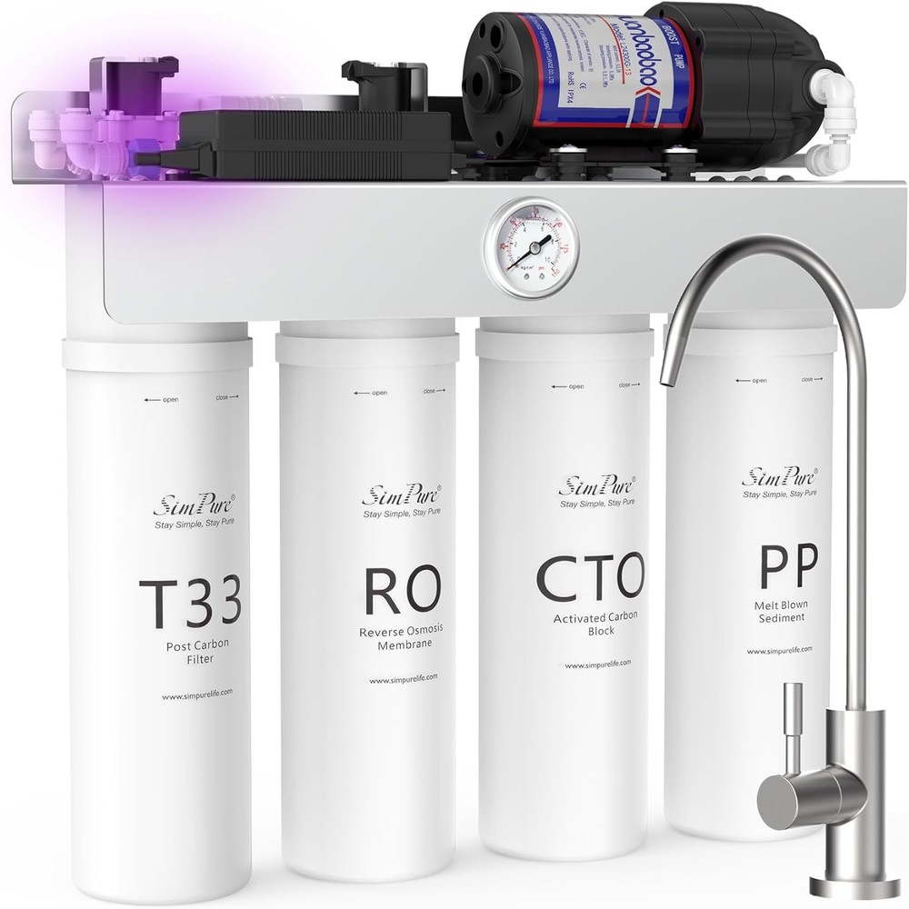 SimPure T1-400UV Tankless Reverse Osmosis System