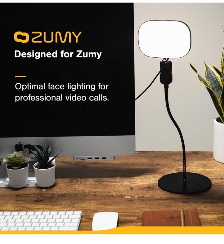 Zumy Mount Stand - Heavy Desktop Base Light Support Universal Ring Light